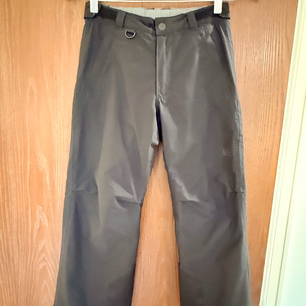 REI Co-op Kids Snow Pants Black Growth Spurt Adjustable Size S